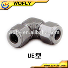 stainless steel double ferrules 90 degree elbows